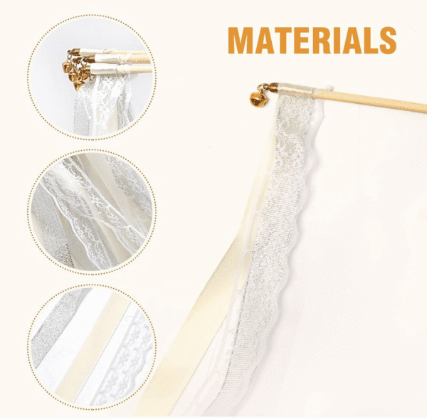 Ribbon Wands with Bells- 40 piece - Image 4